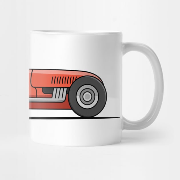 Classic Racing Car - Red by JingleSnitch